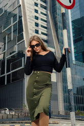 Urban Edge Twill Skirt