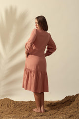 Summer Capri Clara Linen Dress