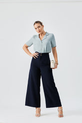 Classic Collar Elegant Top