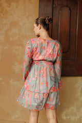 The Ruffled Surplice Mini