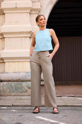 Summer Linen Basic Pant