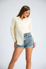Noah Oversized Shirt Top