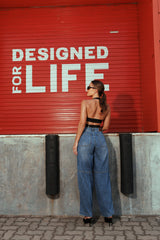 Downtown Ease Baggy Wide-Leg Jeans