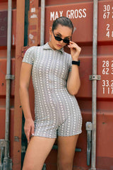 Gridlock Romper