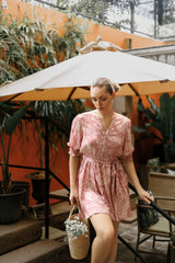 Petal Play Short Dress