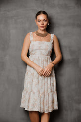 Bloom Aura Midi Dress