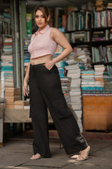 Nola Moss Linen Top-