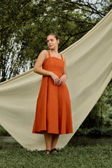 Bloomira Belle Linen Dress