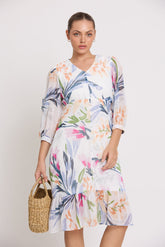 Daisy Button Down Midi Dress