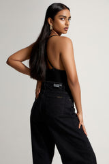 The Classic Wide-Leg Denim Pant