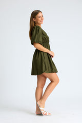 Alexa Puff Sleeve Dress