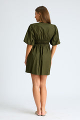 Alexa Puff Sleeve Dress