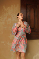 The Ruffled Surplice Mini