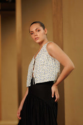 The Cropped Dainty Vest