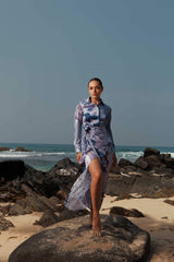 Saffron Glow Maxi Dress