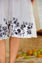 Coastal Breeze Linen Dress