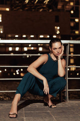 Dynasty Halter Jumpsuit