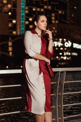 Two-Tone Twilight Button-Down