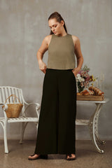 Aria Fern Linen Pant