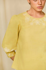 Lindenvale Linen Top