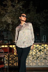 Lyra Abstract Shirt Top