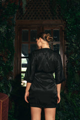 Celeste Wrap Mini Dress