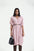 Cocoon Satin midi Dress