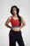 WAIST ELASTIC CROP TOP