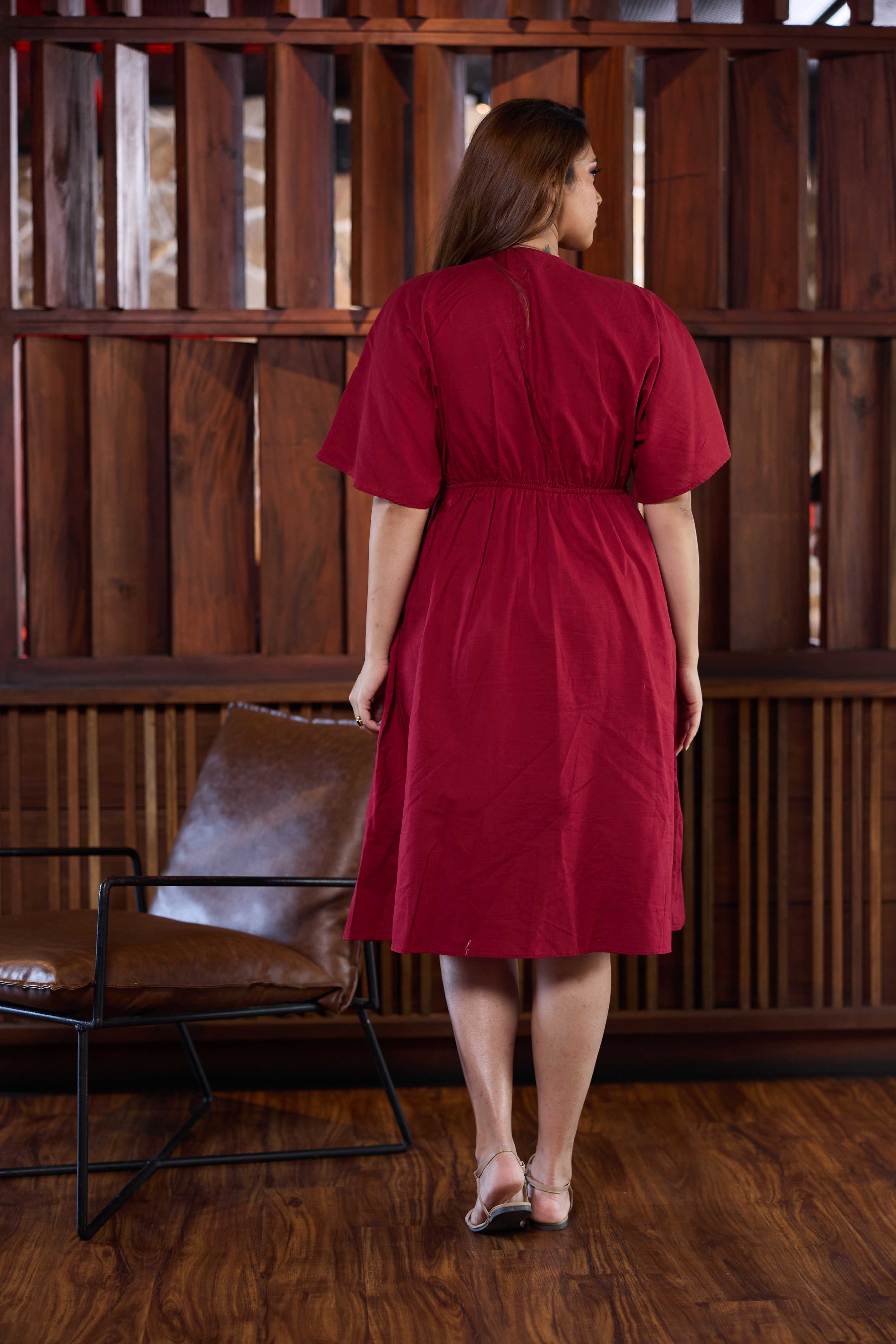 Thyra Threads Linen Dress