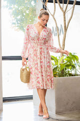 Vivid Daydream Midi Dress