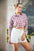 Checked Crop Top