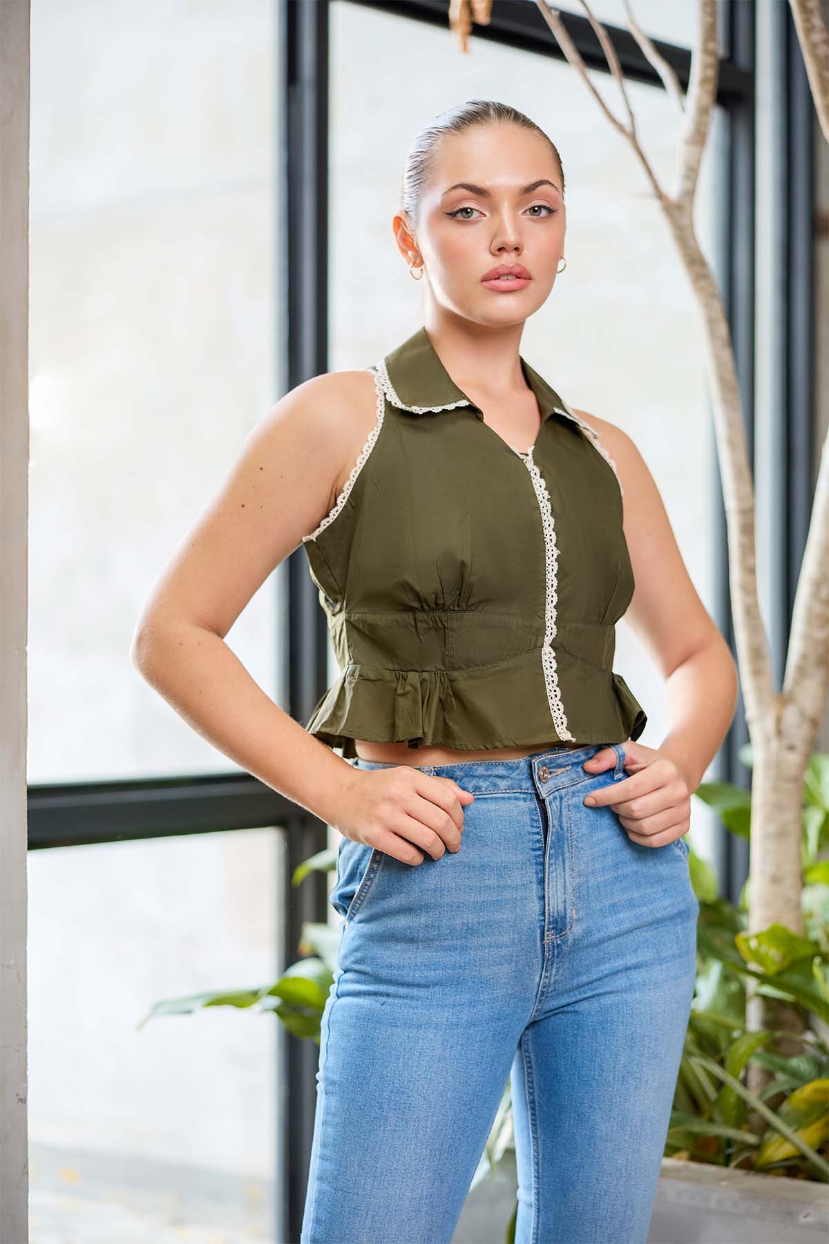 Roselle Rush Crop Top