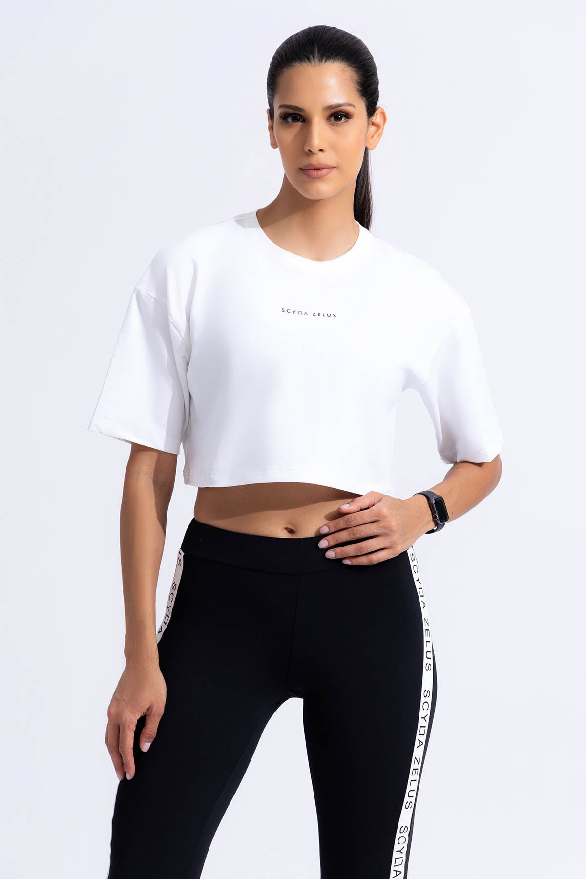 Kinetic Flow Crop Tee