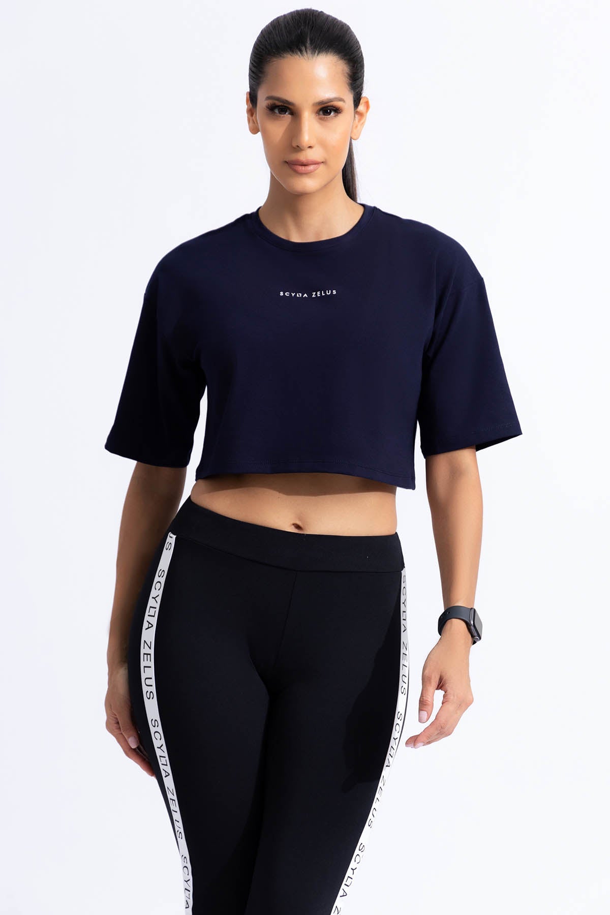 Kinetic Flow Crop Tee