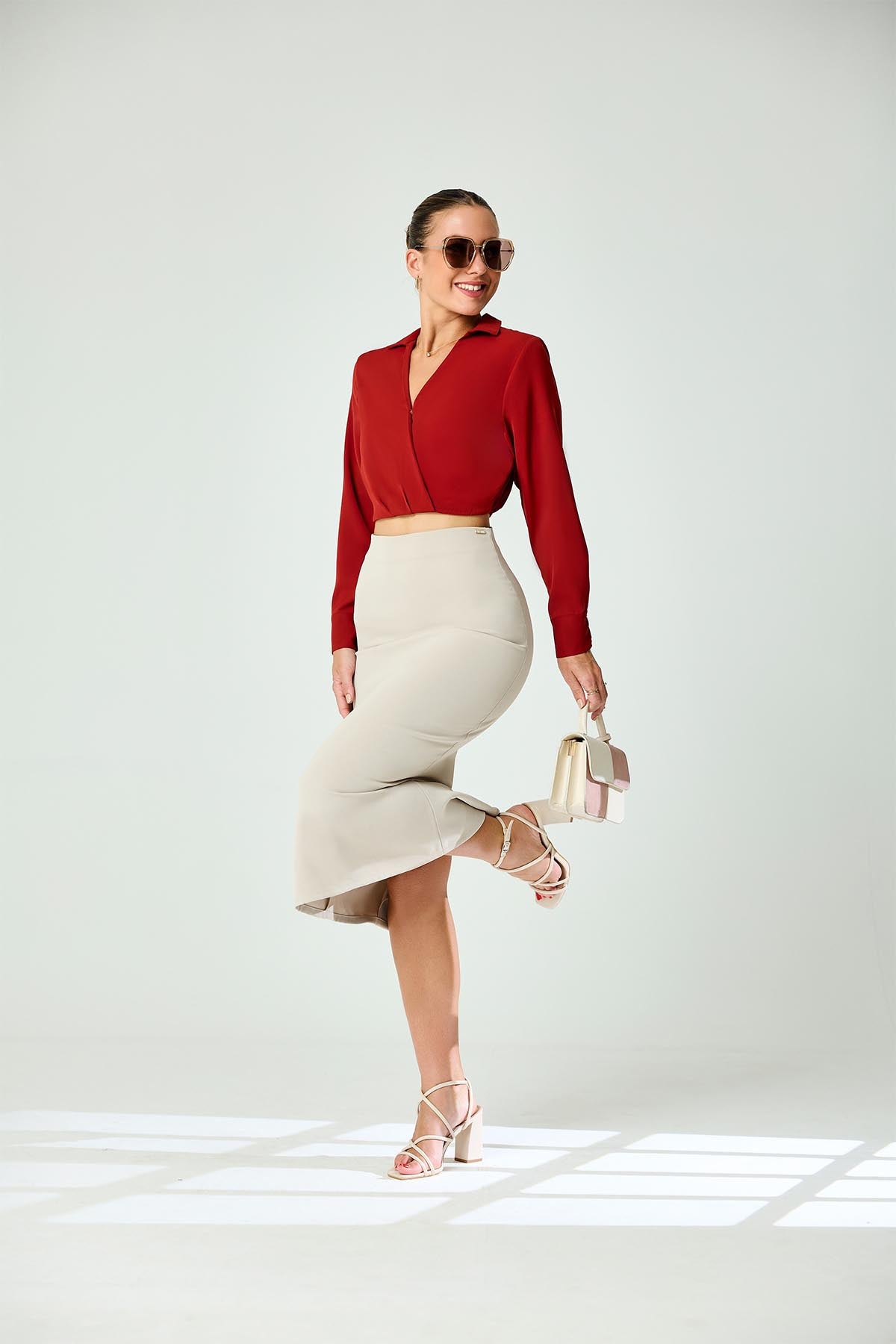 Overlap Long Sleeve WW Top