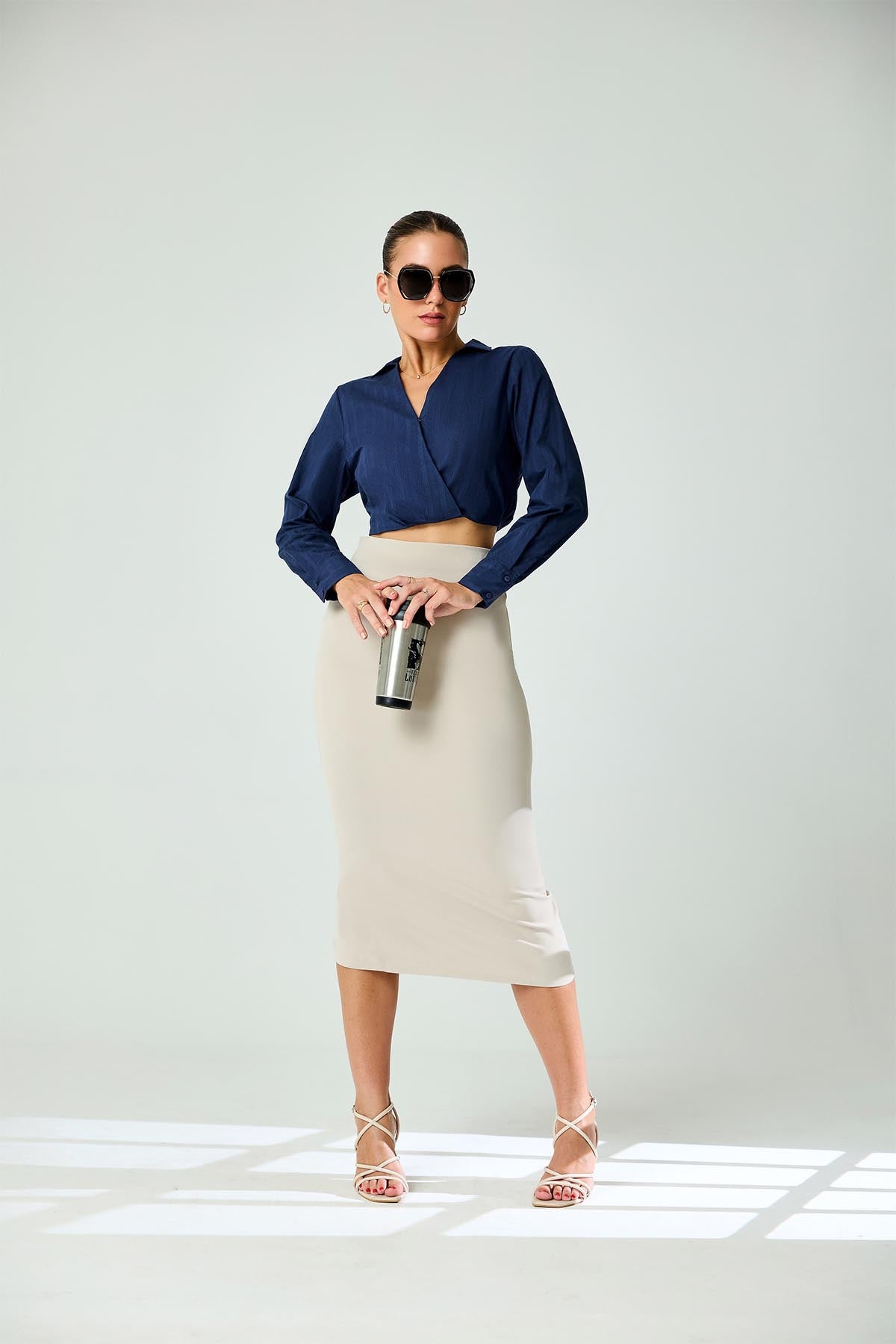 Overlap Long Sleeve WW Top