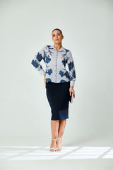 Blossom Breeze Work Wear Top