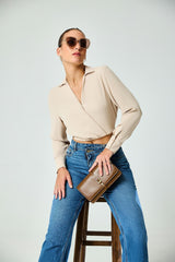 Overlap Long Sleeve WW Top