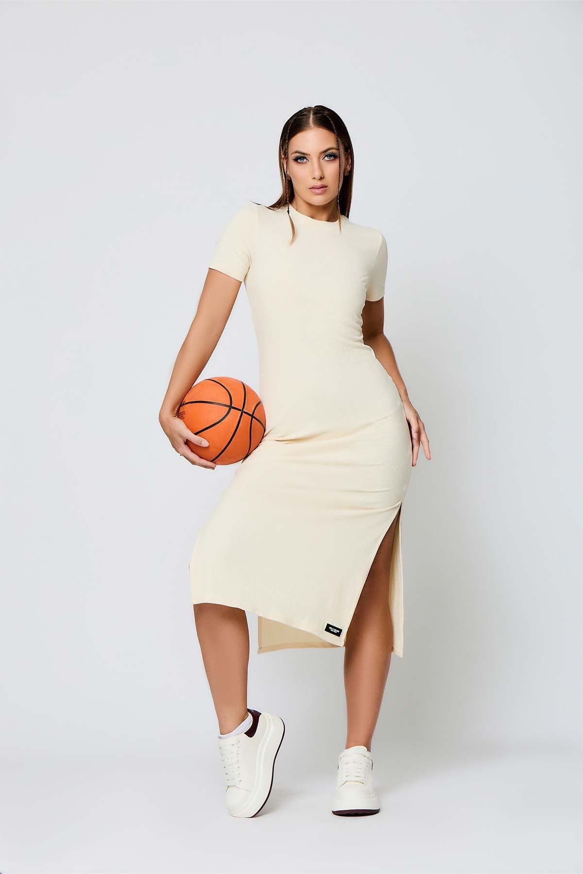 Lina Slit Dress