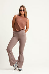 High-Waisted Kick Flares Legging