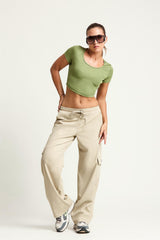 Ultra Crop Short Sleeve