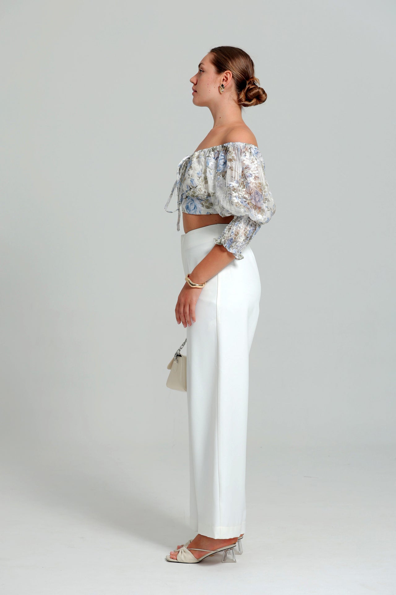 Ember Off Shoulder Knot Top