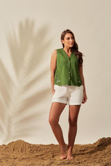 Soul Haven Linen Top
