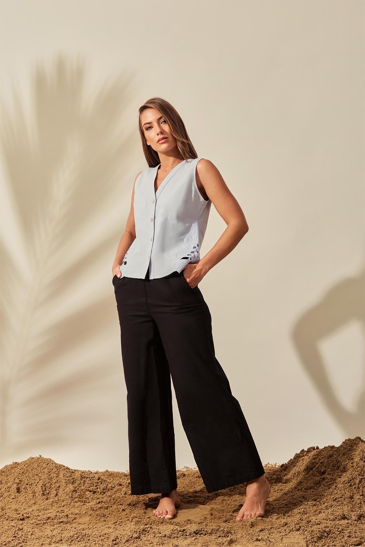 Soul Haven Linen Top