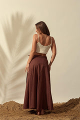 Aurela Linen Skirt