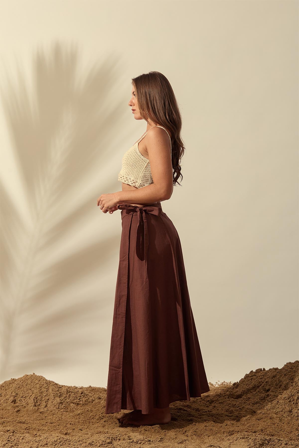 Aurela Linen Skirt