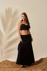 Aurela Linen Skirt