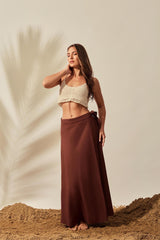 Aurela Linen Skirt