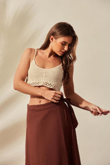 Aurela Linen Skirt