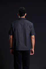The Hexa Texture Button-Up